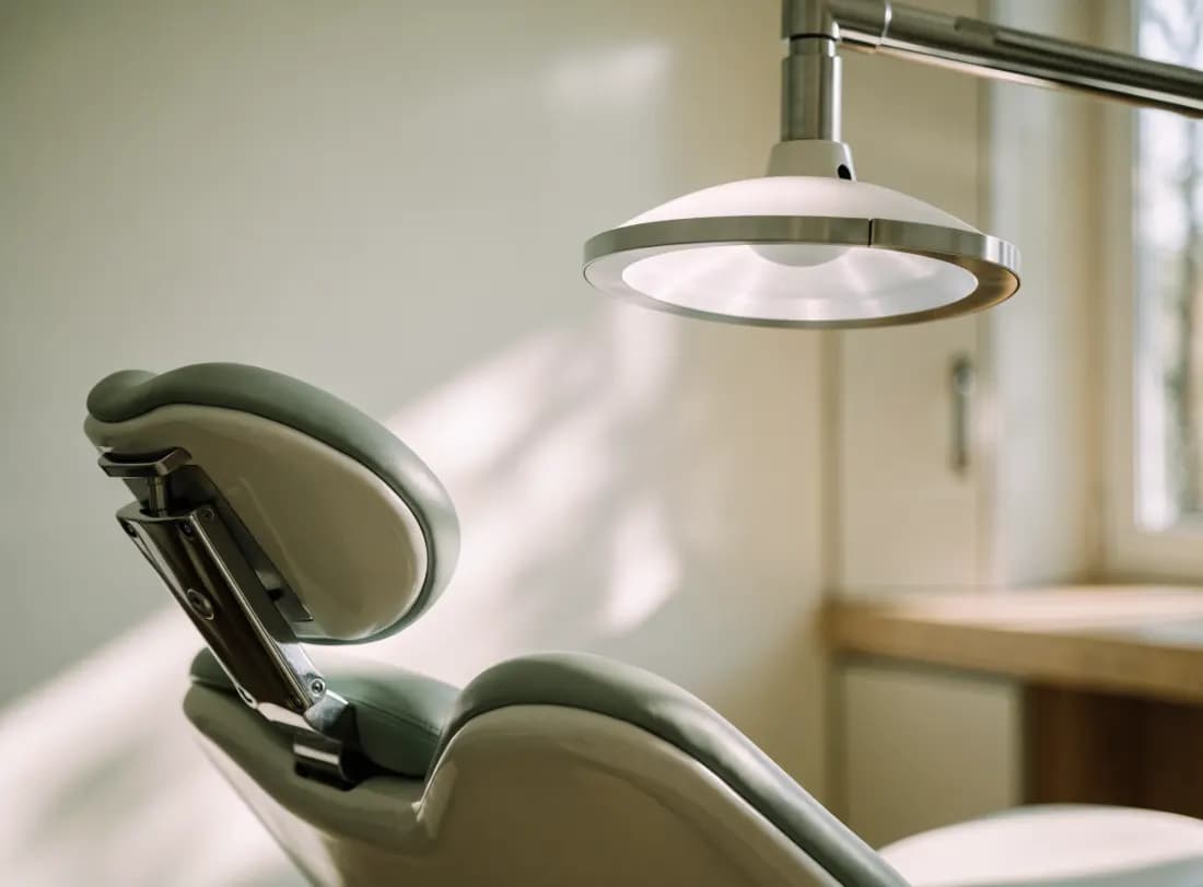 A treatment chair